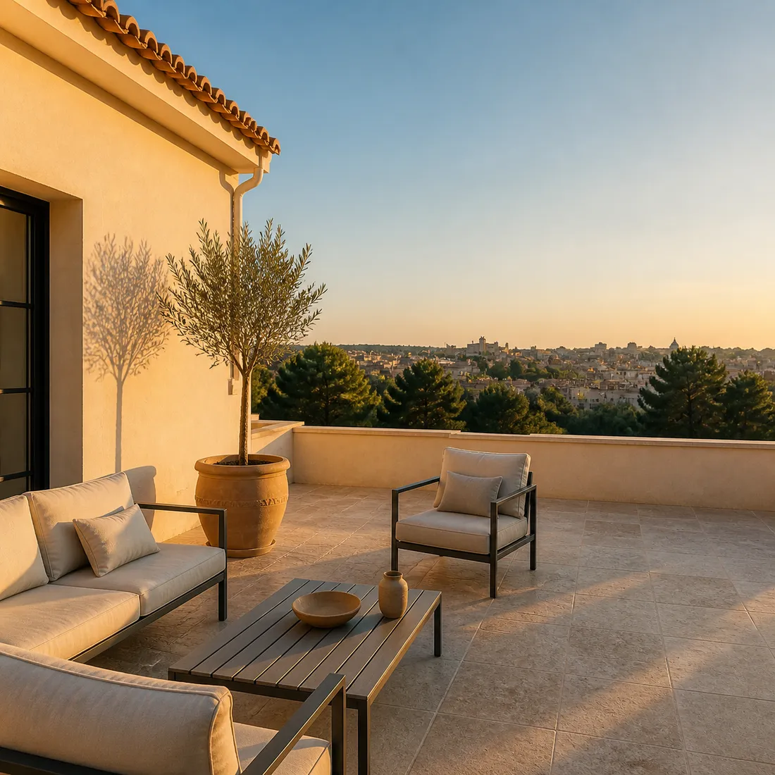 Misma terraza abierta